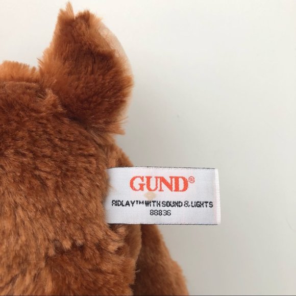 GUND Ridlay The Musical Light Up Reindeer Plush Toy Christmas Stuffed An… - Picture 5 of 9